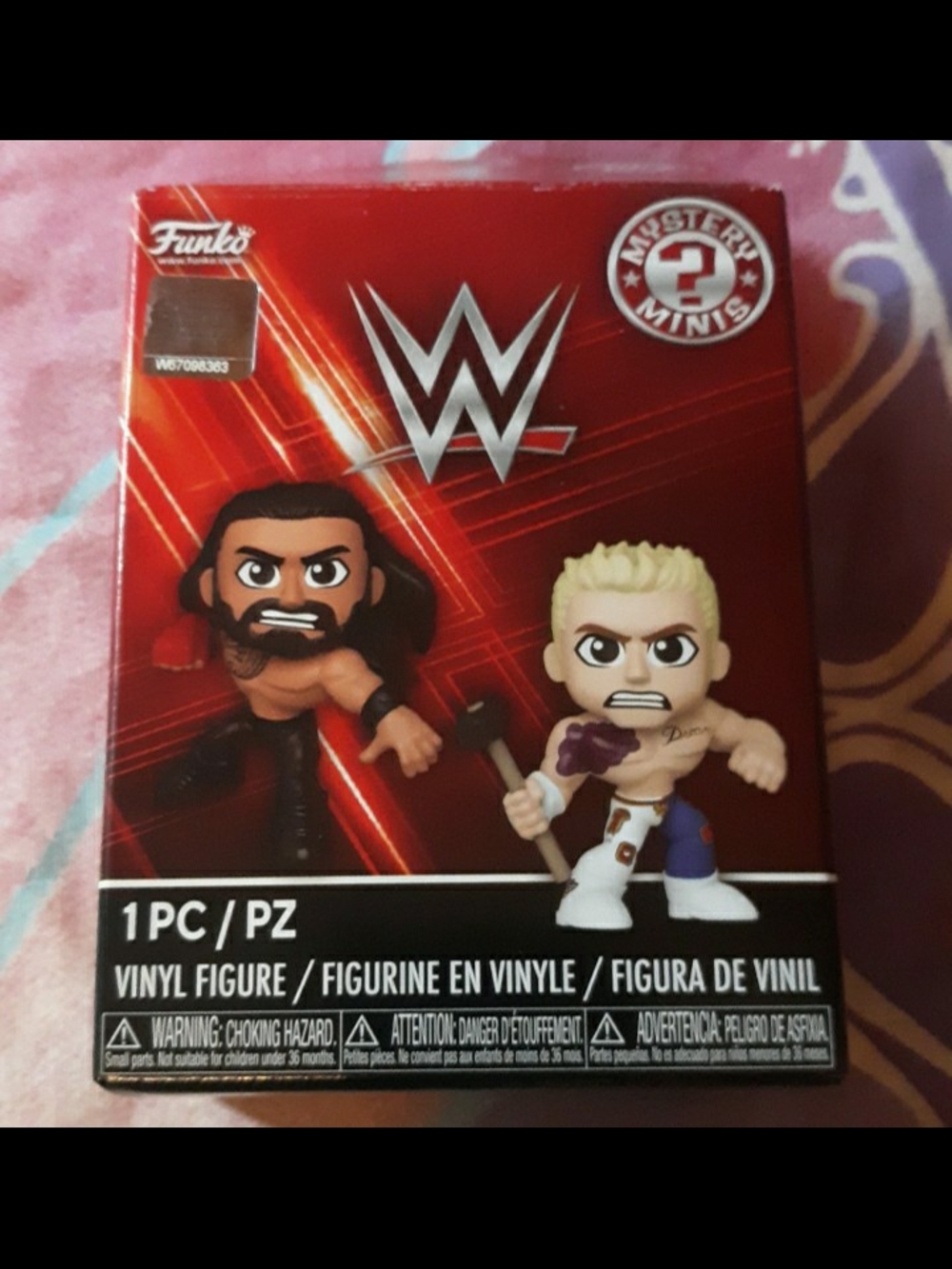 Funko WWE Mystery Minis Vinyl Figure - Red Box
